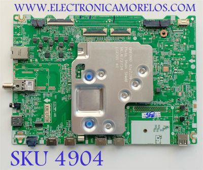 MAIN PARA SMART TV LG 4K RESOLUCION (3840 X 2160) / NUMERO DE PARTE EBT67332201 / EAX69763501 / 67332201 / 2HEBT000-0249 / RU2786A09T / DISPLAY LC860DQR (SP)(A1) / MODELO 86QNED80UQA